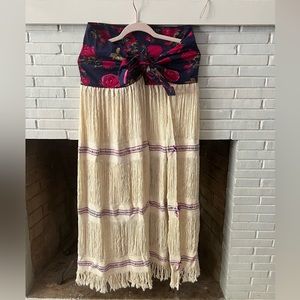 Vintage Flower Coverup Dress